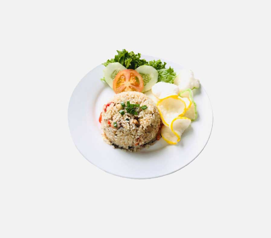 MUSHROOM FRIED RICE